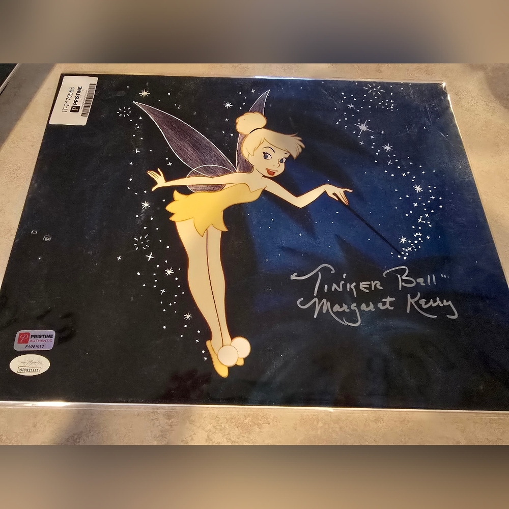 Signed Tinkerbell Photo